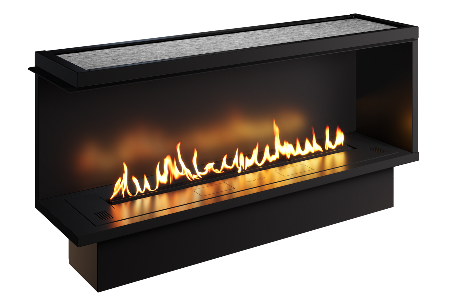Neverdark AUTOMATIC Built-in Bioethanol Fire
