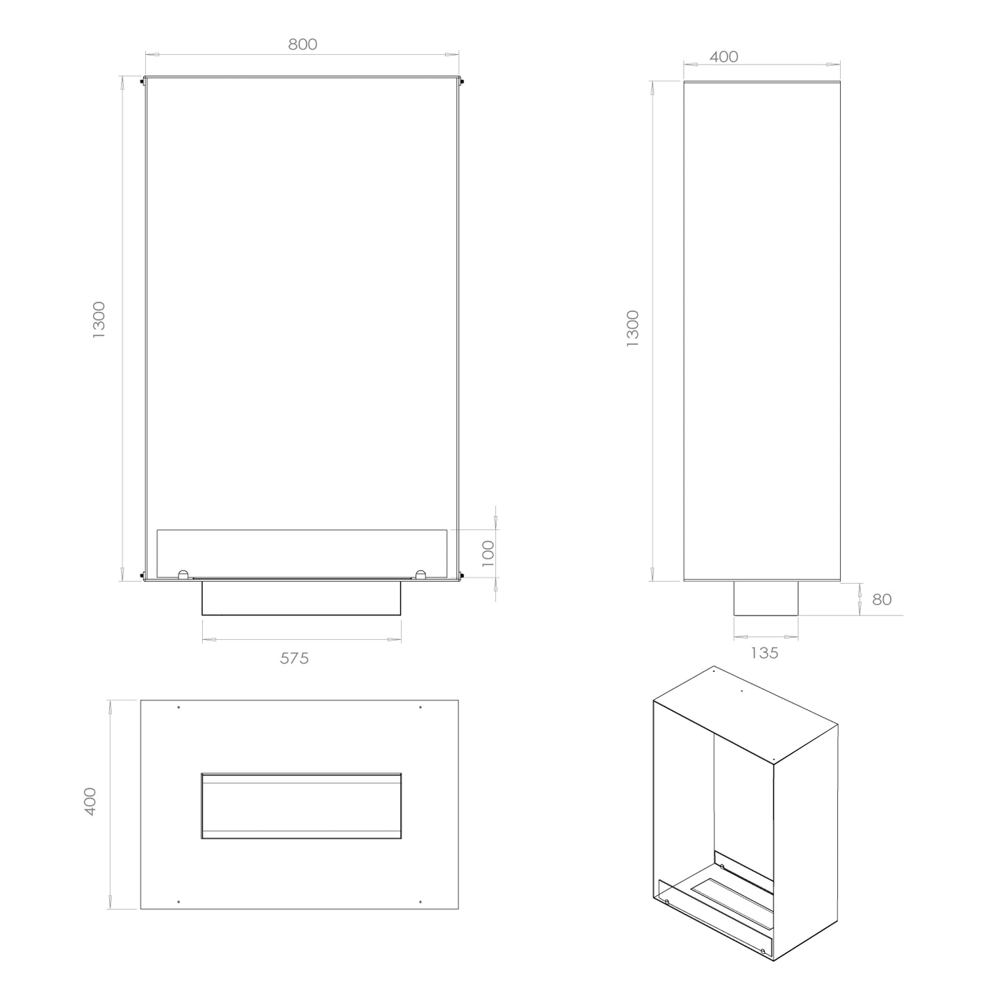 Foco Two 800 Tall