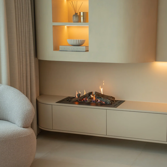 Neverdark CHALET-II Built-in Bioethanol Fire