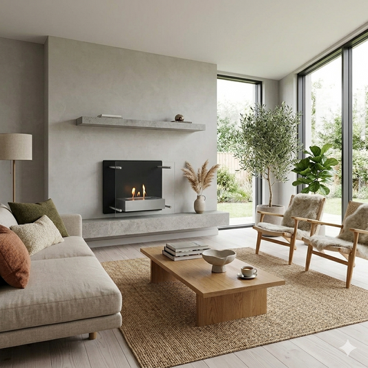 Nevada - Wall Mounted Bioethanol Fireplace