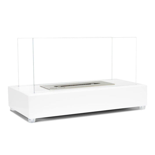 Lambeth White - Tabletop Bio Fireplace