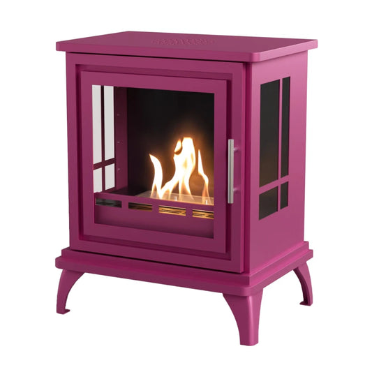 Nashville – Pink Freestanding Bioethanol Stove - BIO-20-350