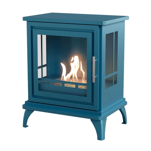 Nashville – Blue Freestanding Bioethanol Stove - BIO-20-351