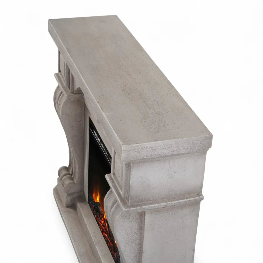 Logi - Electric Fireplace in Polystone - ELP-20-406