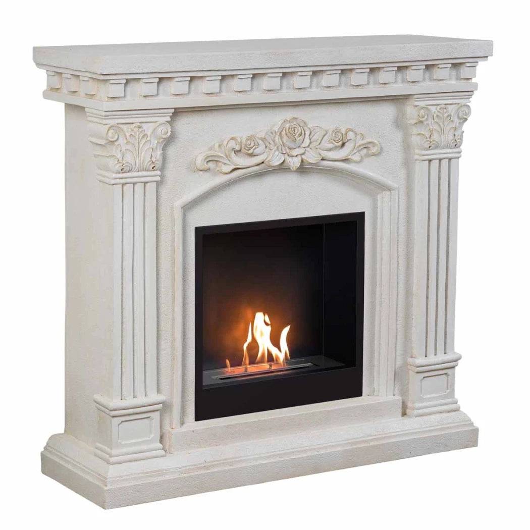 Freyr Fireplace Suite – Bioethanol Insert