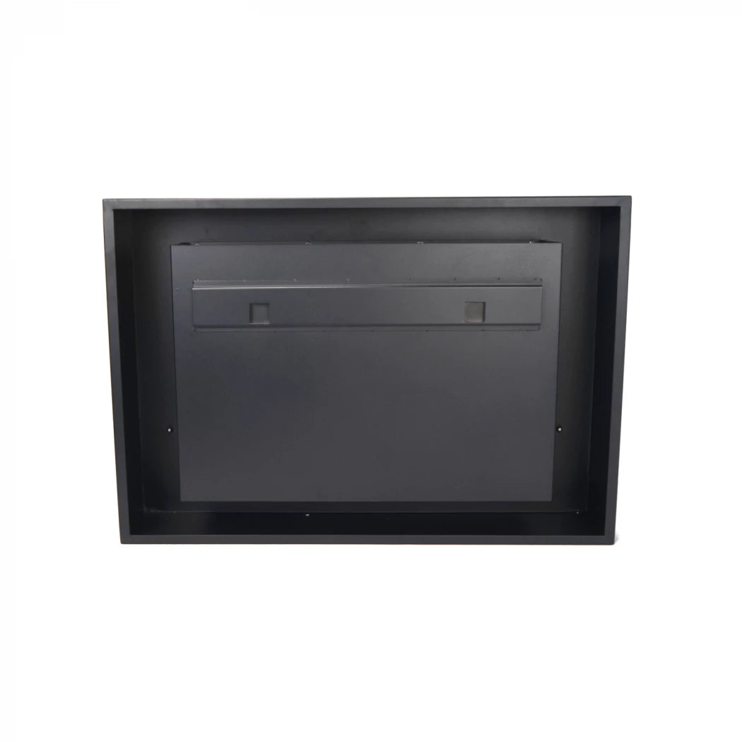 Nebraska - Wall Mounted Bioethanol Fireplace - Black