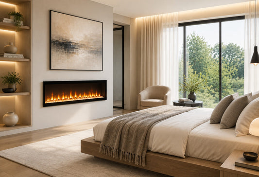 Can I Put a Fireplace in My Bedroom? What's Safe and What Works