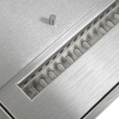 2 Litre Deluxe Burner - W: 32 cm