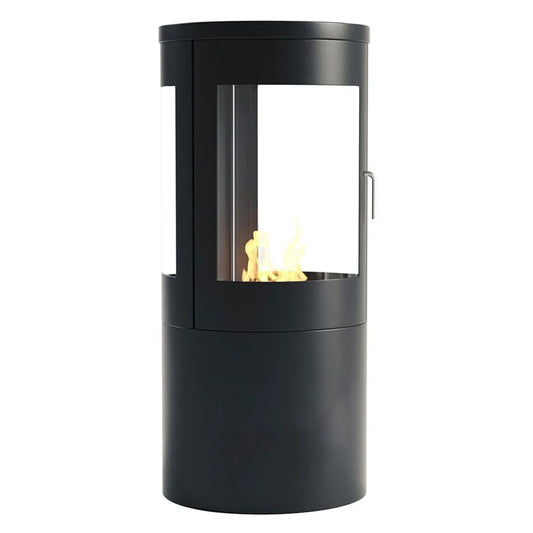 Columbus Bioethanol Stove - Black with 360-View