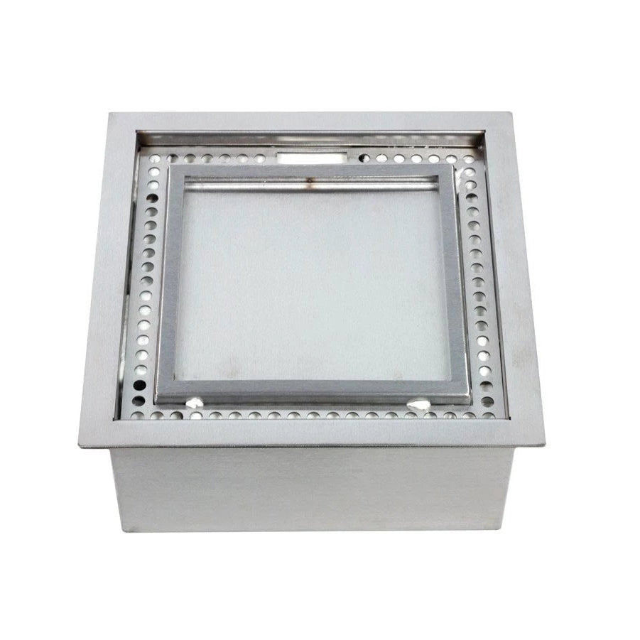 5 Litre Outdoor Square Bioethanol Burner - W: 45 cm