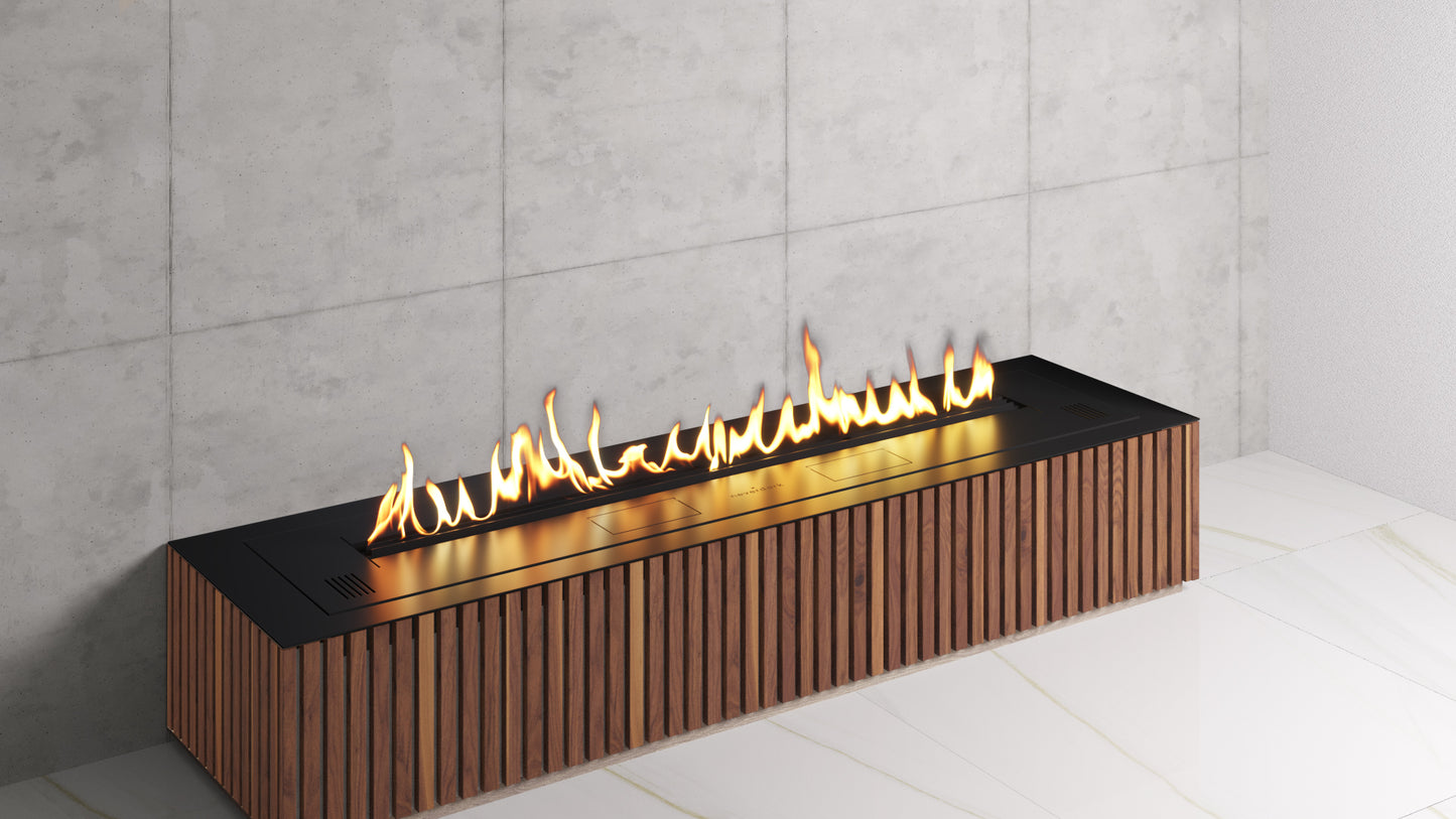 Neverdark AUTOMATIC Built-in Bioethanol Fire