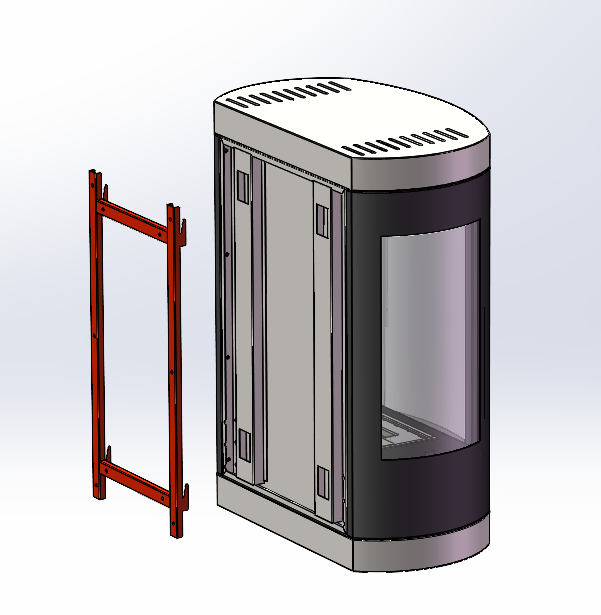 Oregon - Wall Mounted Bioethanol Stove