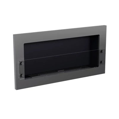 Texas - Wall Mounted Bioethanol Fireplace - Steel