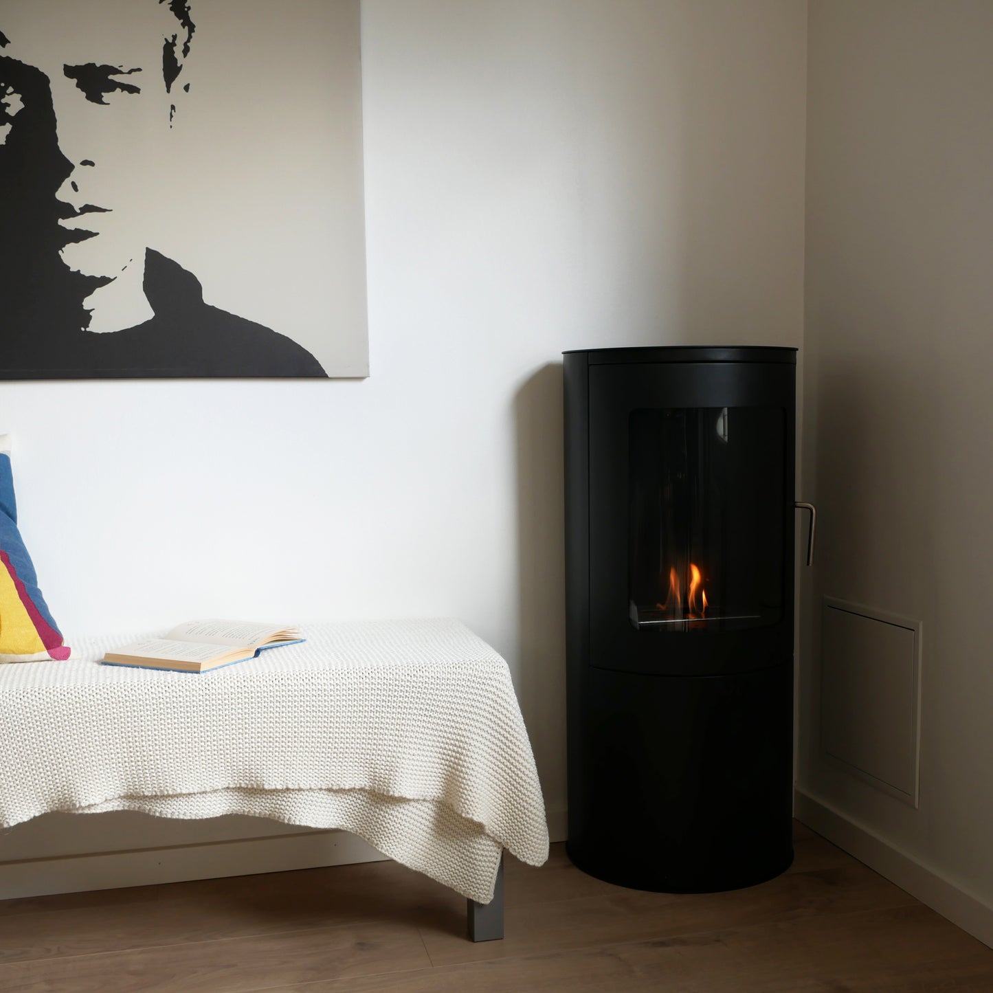Richmond Bioethanol Stove - Flat Back