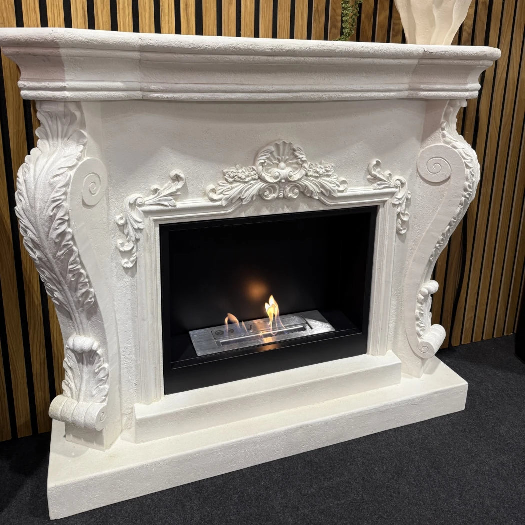Ymir Fireplace Suite – Bioethanol Insert