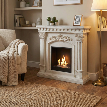 Freyr Fireplace Suite – Bioethanol Insert