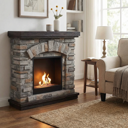 Ask Fireplace Suite – Bioethanol Insert