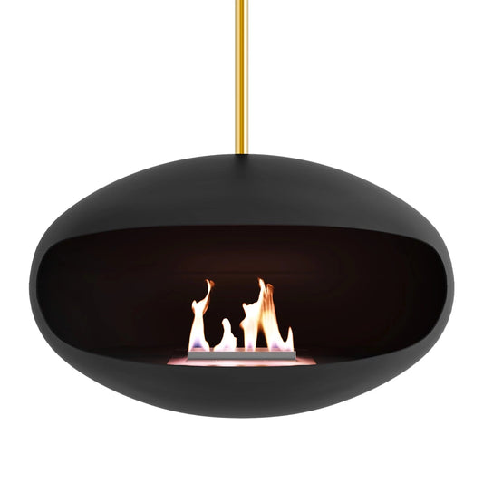 Cocoon Aeris - Black with Brass Mounting Pole