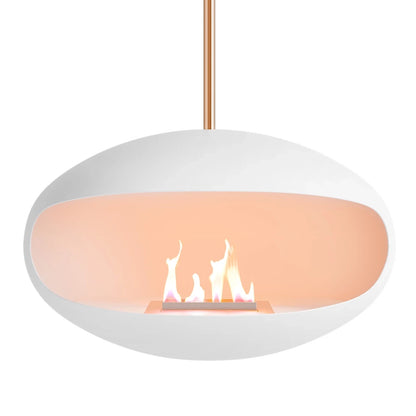 Cocoon Aeris-  White with Copper Mounting Pole