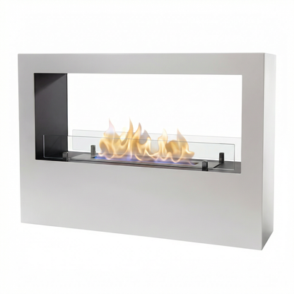Lansing L Bioethanol Fireplace - White