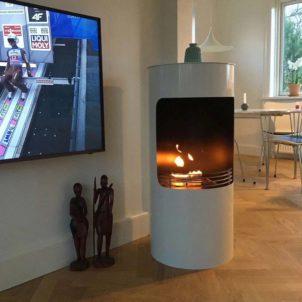 Montgomery Bioethanol Stove - Open White