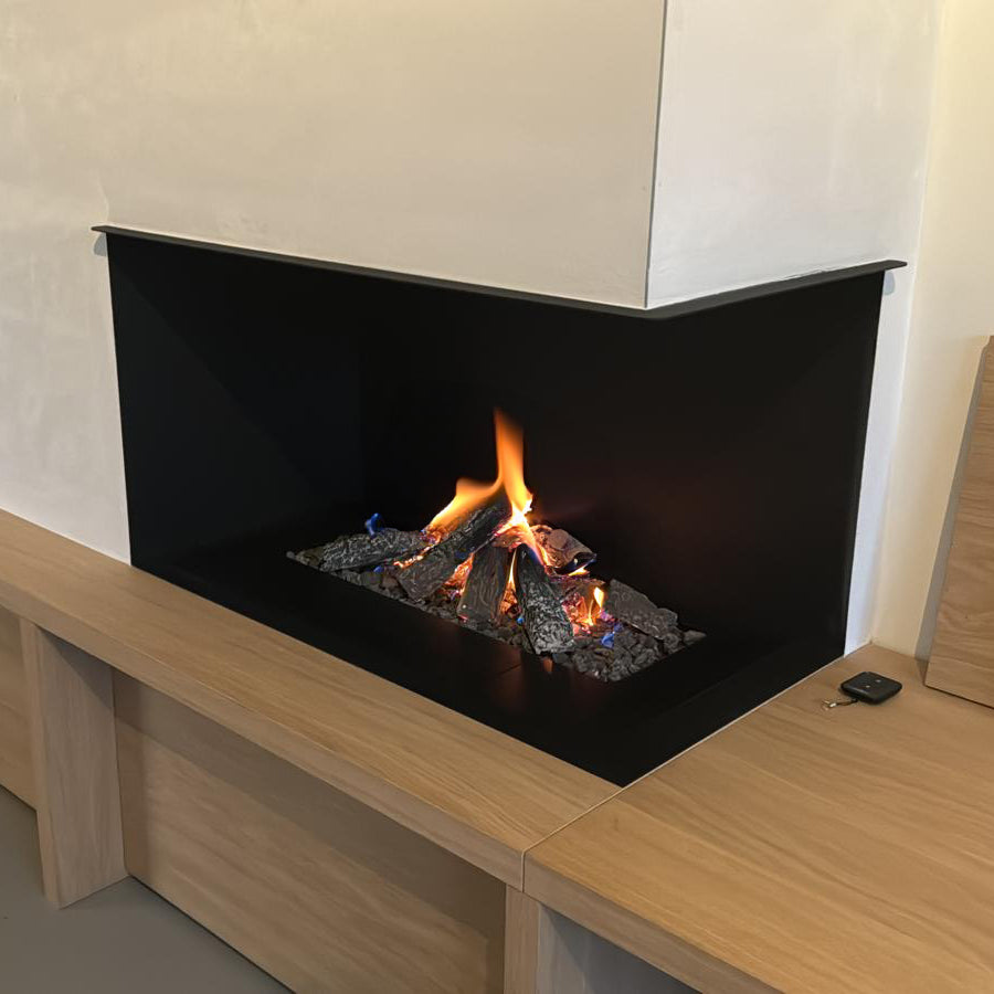 Neverdark CHALET-II Built-in Bioethanol Fire