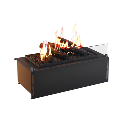 Neverdark CHALET-I Freestanding Bioethanol Fire