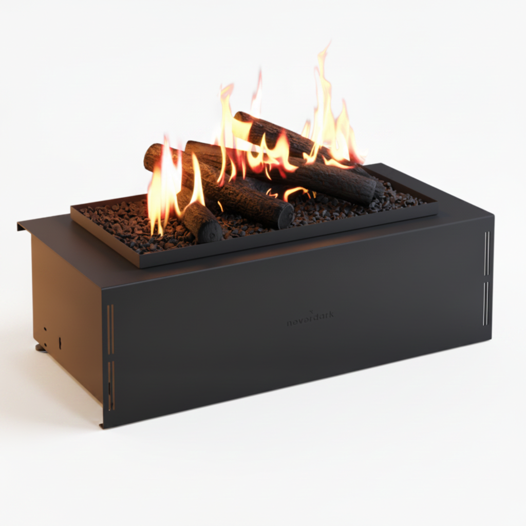 Neverdark CHALET-I Freestanding Bioethanol Fire