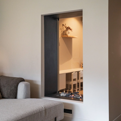 Neverdark CHALET-II Built-in Bioethanol Fire