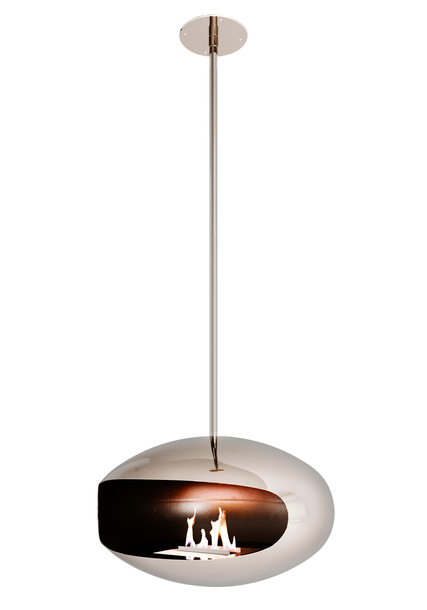 Cocoon Aeris Polished Steel - Steel Mounting Pole