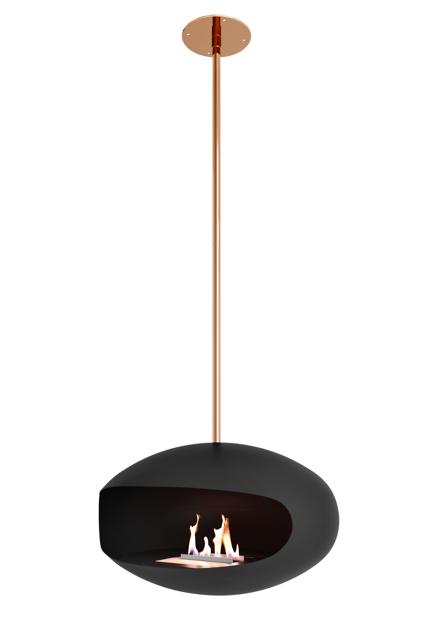 Cocoon Aeris - Black with Copper Mounting Pole