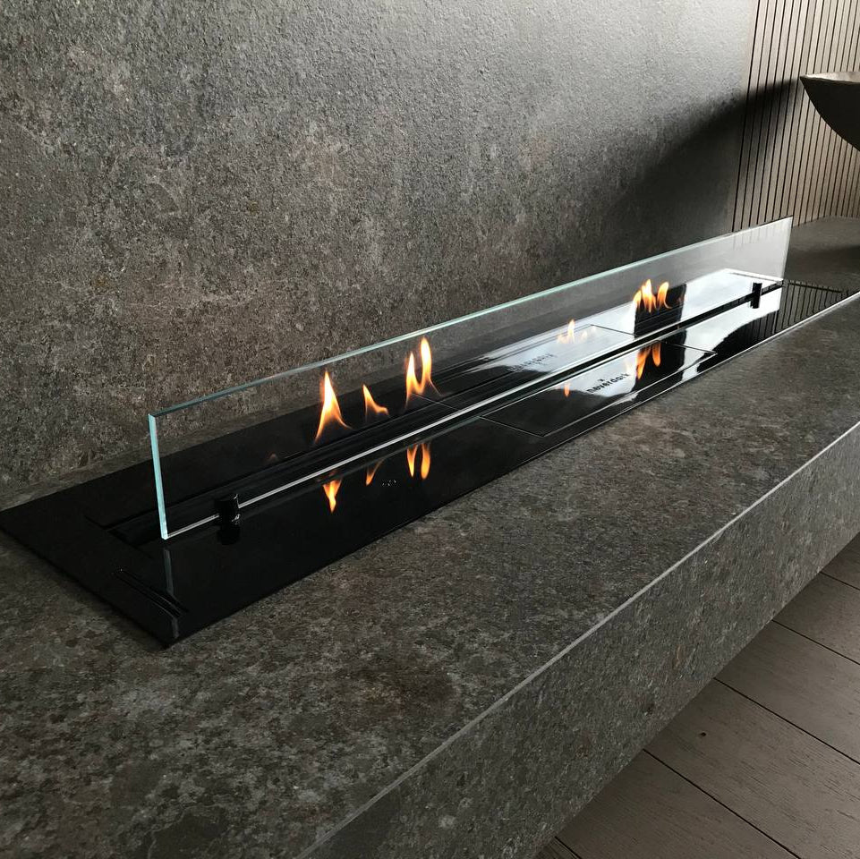 Neverdark FIRETEC Built-in Bioethanol Fire