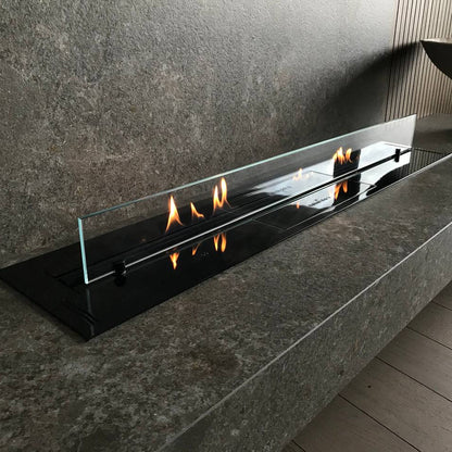 Neverdark FIRETEC Built-in Bioethanol Fire