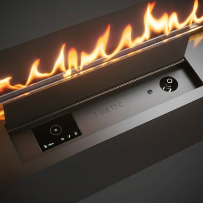 Neverdark FIRETEC Built-in Bioethanol Fire