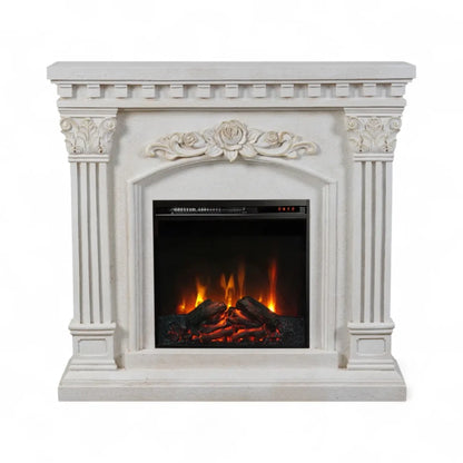 Freyr Fireplace Suite – Electric Insert