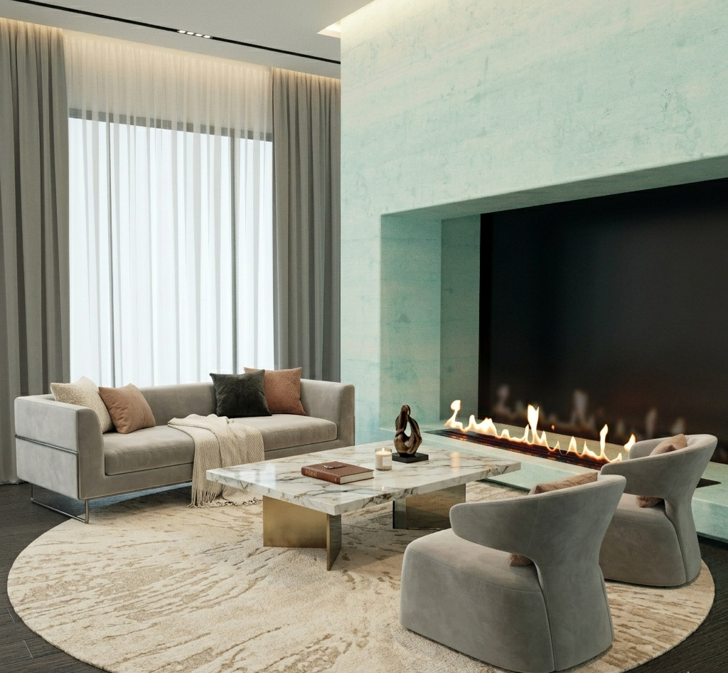 SF Eco-Luxe — Automatic Bioethanol Linear Burner