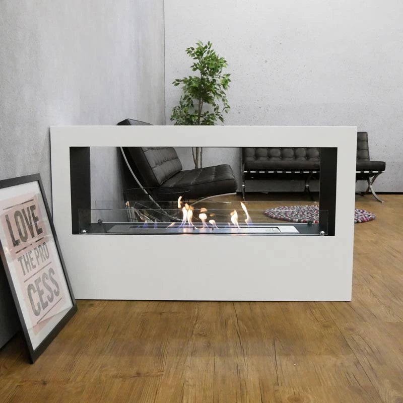 Lansing XL Bioethanol Fireplace - White