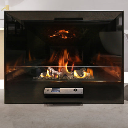 Neverdark THE LOG Freestanding Bioethanol Fire