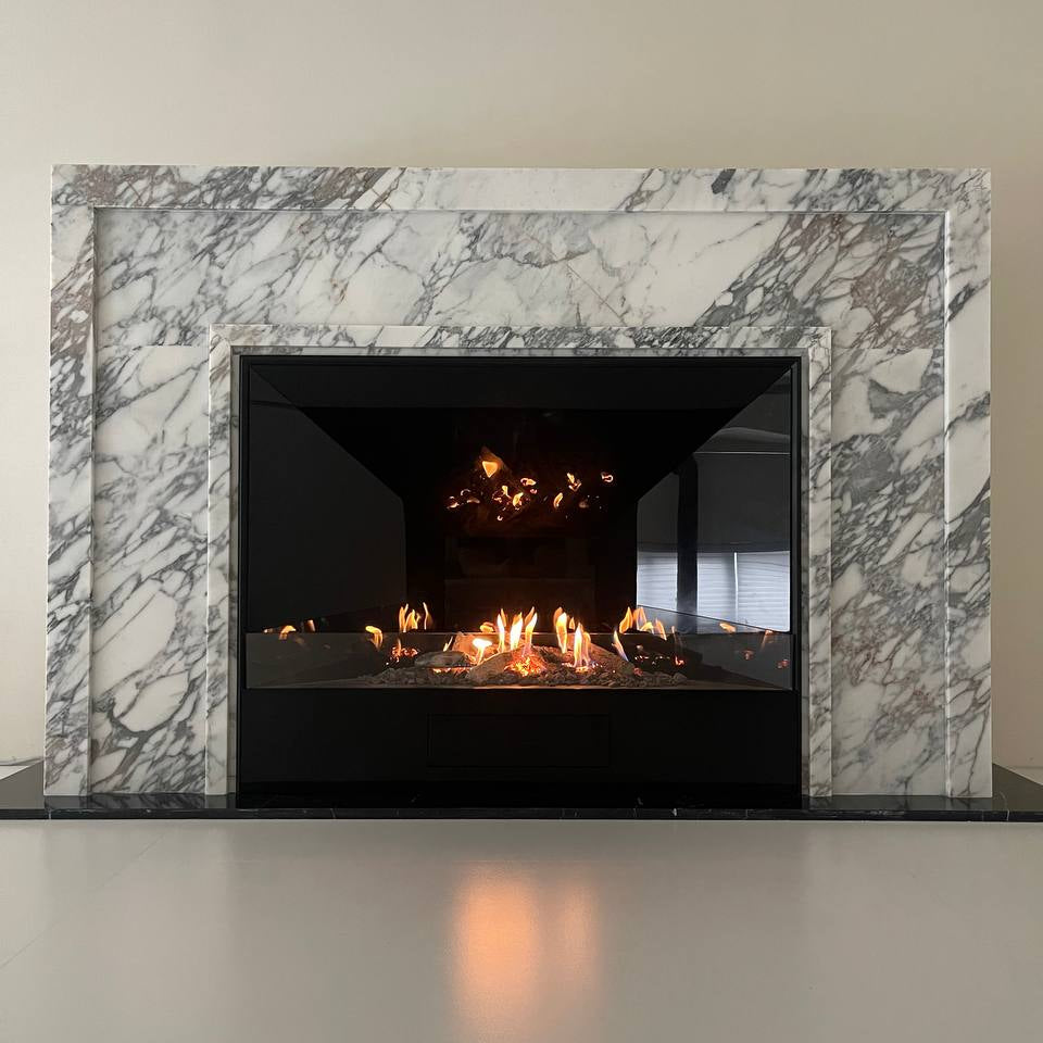 Neverdark THE LOG Freestanding Bioethanol Fire