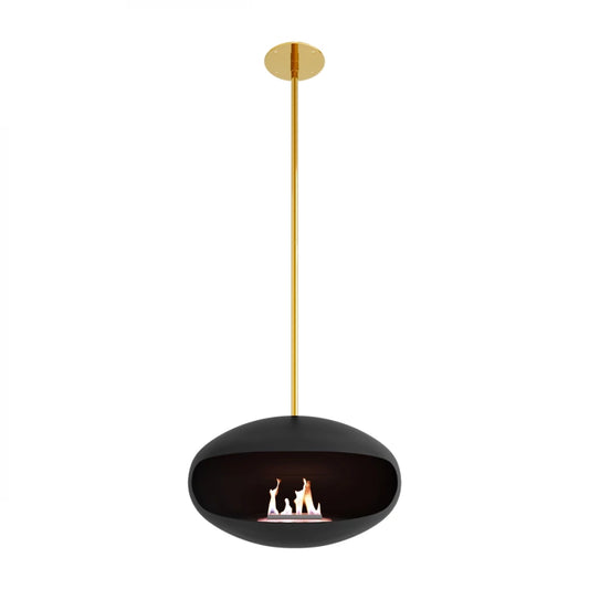 Cocoon Aeris - Black with Brass Mounting Pole