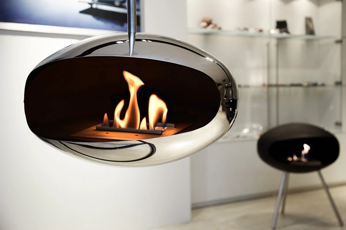 Cocoon Aeris Polished Steel - Steel Mounting Pole