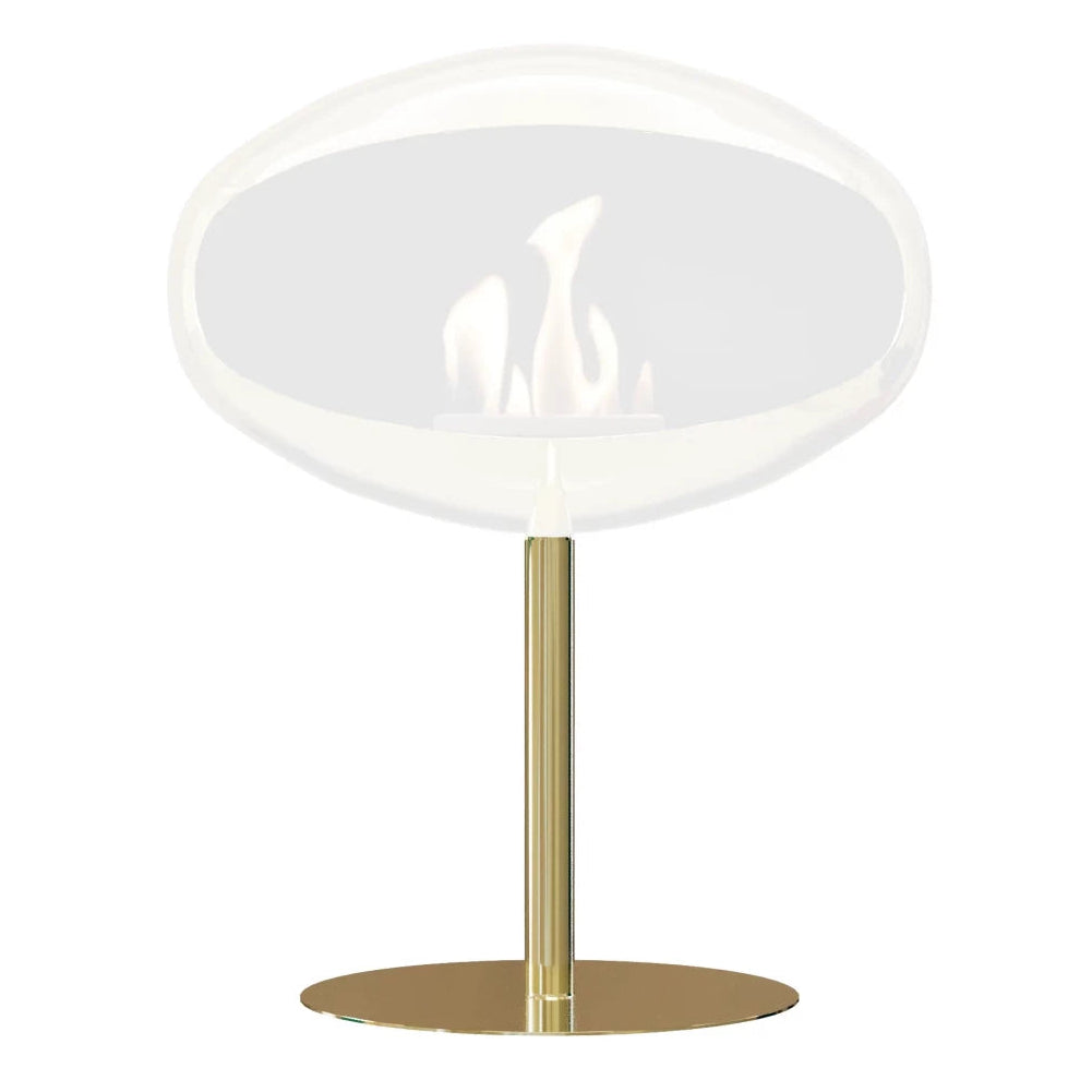 Cocoon Pedestal Base - Brass
