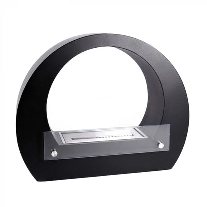 Dallas Bioethanol Fireplace - Black Round