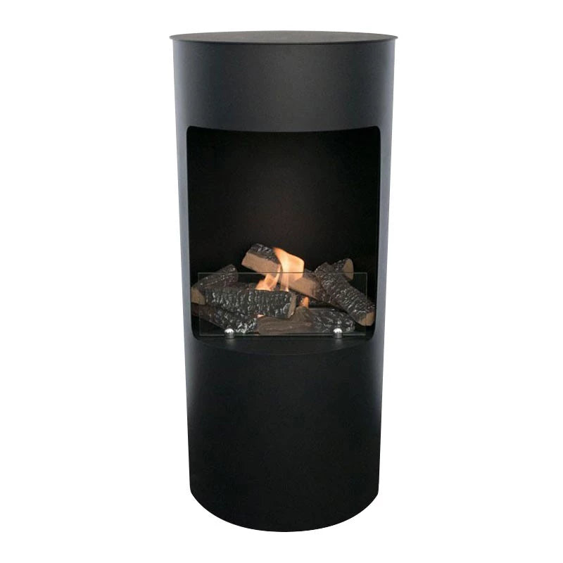 Montgomery Bioethanol Stove - Open Black