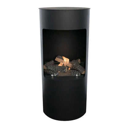 Montgomery Bioethanol Stove - Open Black