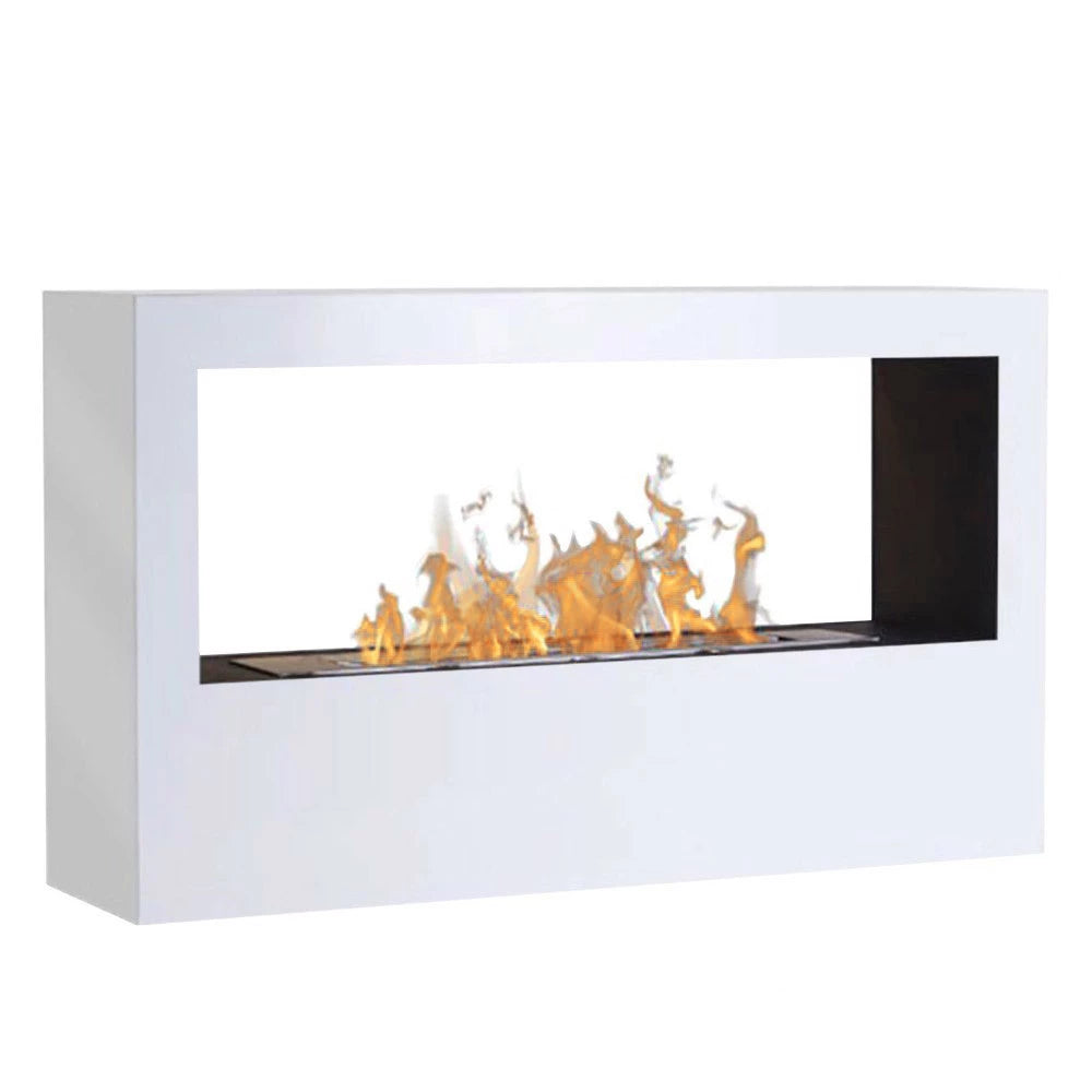 Lansing XL Bioethanol Fireplace - White