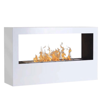Lansing XL Bioethanol Fireplace - White