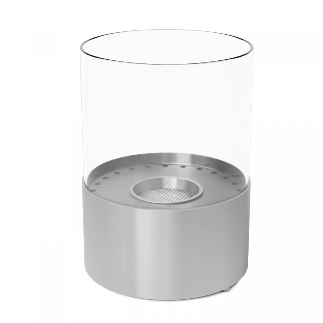 Kennington Tabletop Bioethanol Fireplace - Steel Round