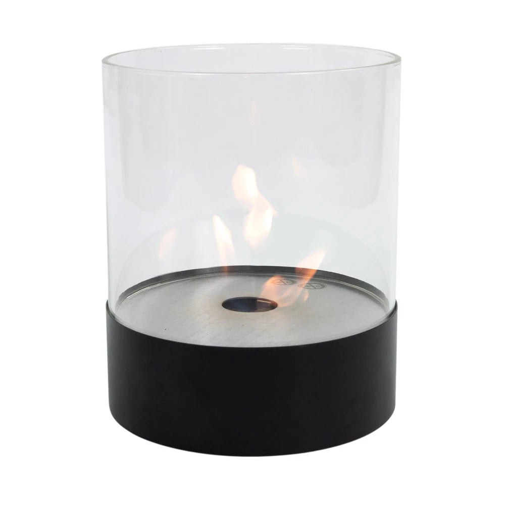 Southwark Tabletop Bioethanol Fireplace - Black Round