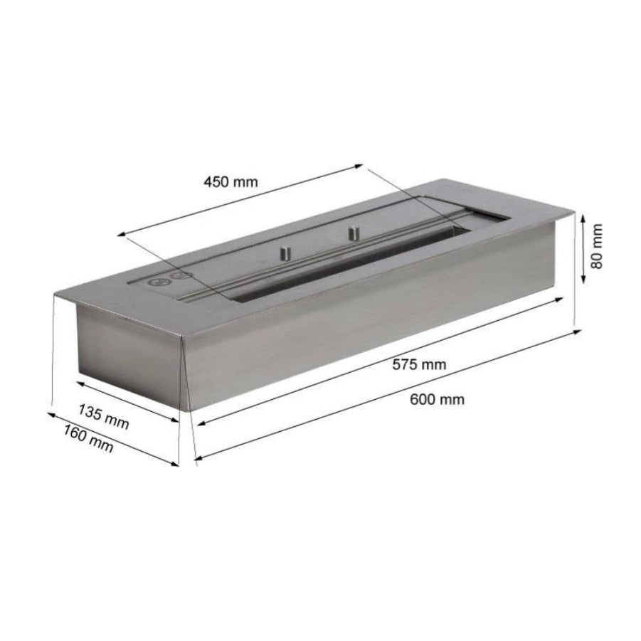 3.5 Litre Superior Burner - W: 60 cm